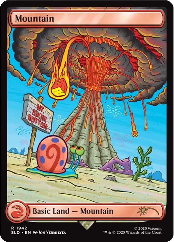 Mountain Spongebob Squarepants Secret Lair