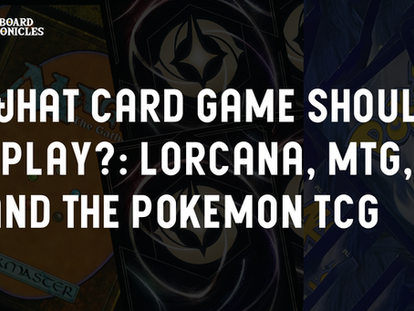 What Card Game Should I Play?: Lorcana, MTG, and the Pokemon TCG