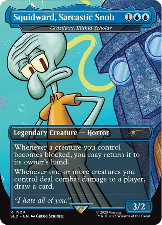 Squidward Secret Lair