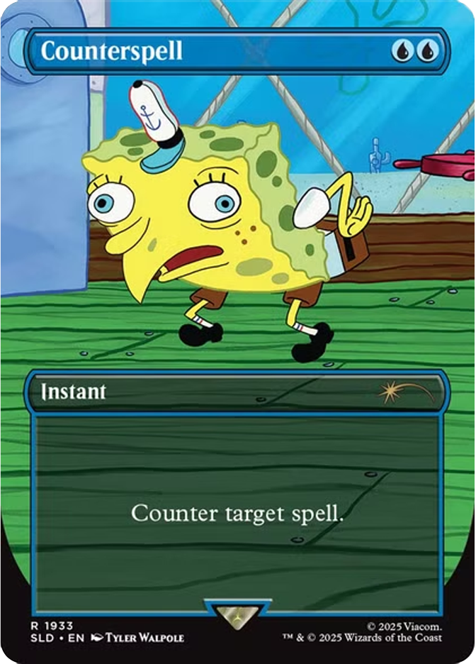 Counterspell Spongebob Squarepants Secret Lair