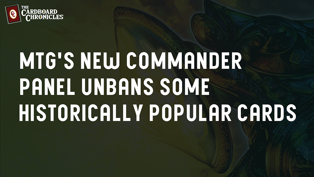 MTG's New Commander Panel Unbans Some Historically Popular Cards