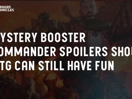 Mystery Booster Commander spoilers show MTG can still have fun