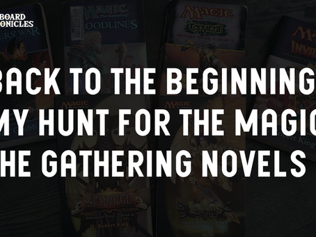Back to the Beginning | My Hunt for the Magic: The Gathering Novels