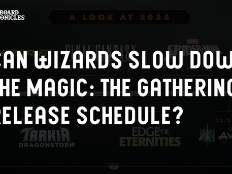 Can Wizards Slow Down the Magic: The Gathering Release Schedule?