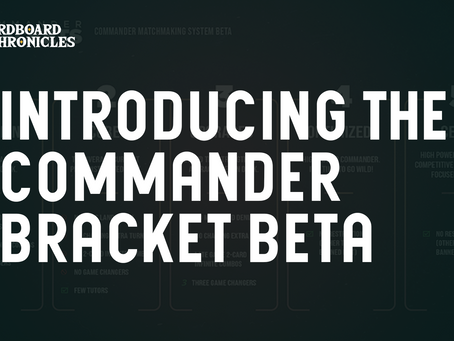 Wizards of the Coast Introduces the MTG Commander Bracket Beta