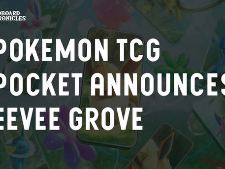 Eevee Grove | Pokemon TCG Pocket's Next Themed Booster Announced!