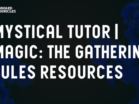 Mystical Tutor | Magic: The Gathering Rules Resources