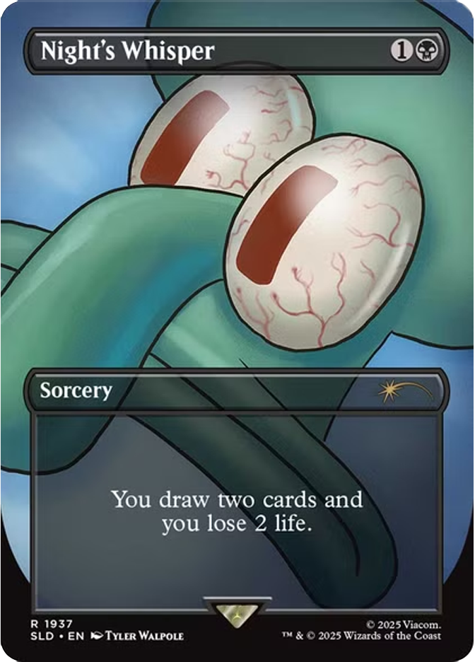 Night's Whisper Spongebob Squarepants Secret Lair