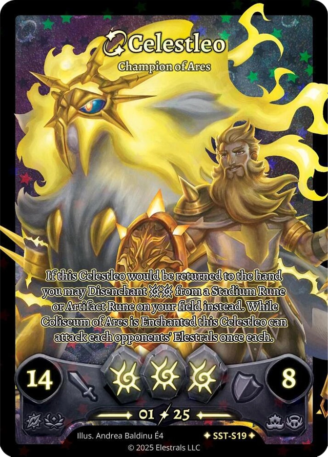 Celestleo Champion of Ares