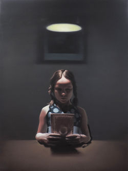 Sans titre (code 2103) huile sur toile, 130X97 cm 2021