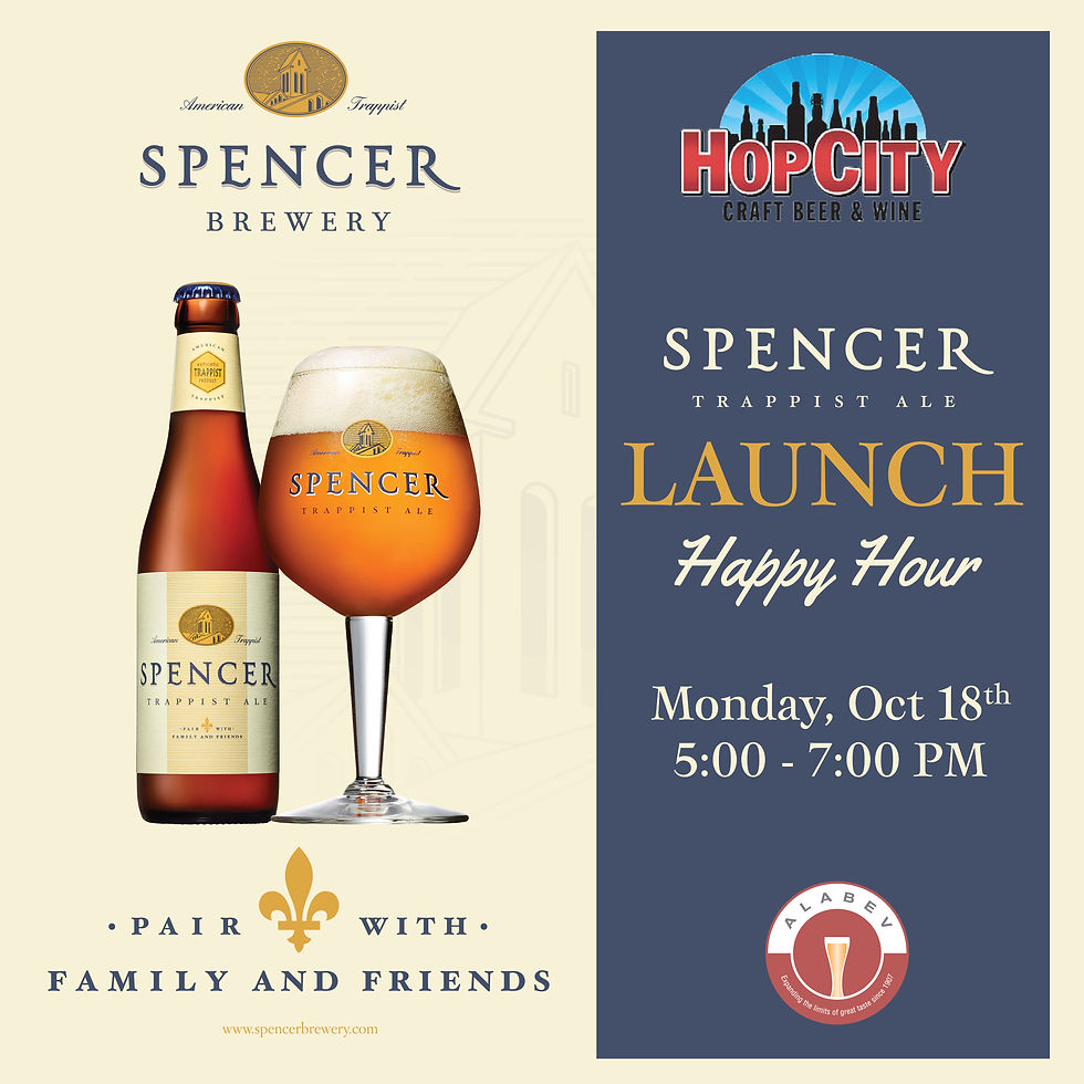 Spencer Trappist Launch at Hop City