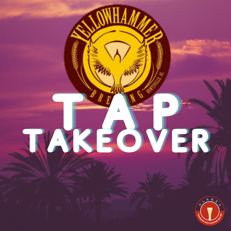Yellowhammer Tap Takeover at Pleasure Island Tiki Bar