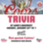 Trivia at Mom’s Basement sponsored by Coors Light