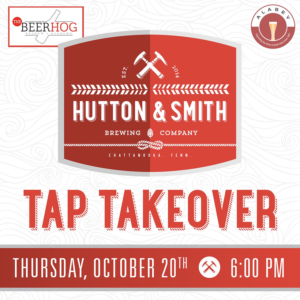 Hutton & Smith Tap Takeover at the Beer Hog