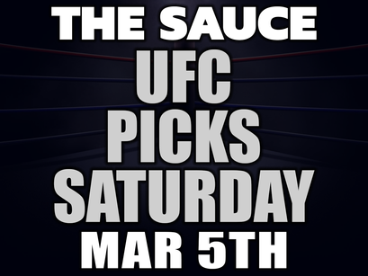 UFC Picks Saturday 3/5
