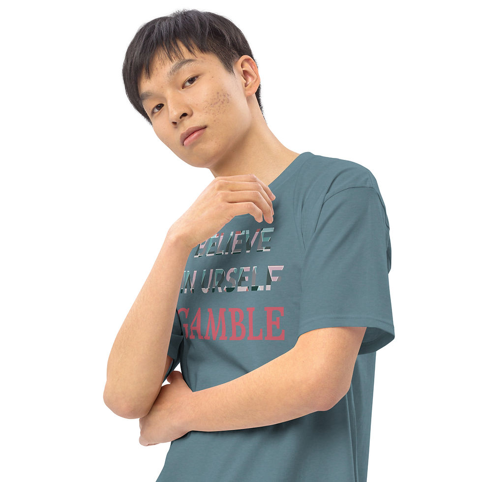 Thumbnail: Believe premium heavyweight tee