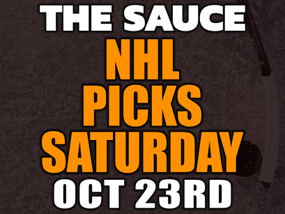 NHL Picks Saturday 10/23