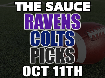 Ravens vs Colts Picks MNF 10/11