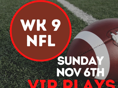 NFL Week 9 Picks Sunday 11/5