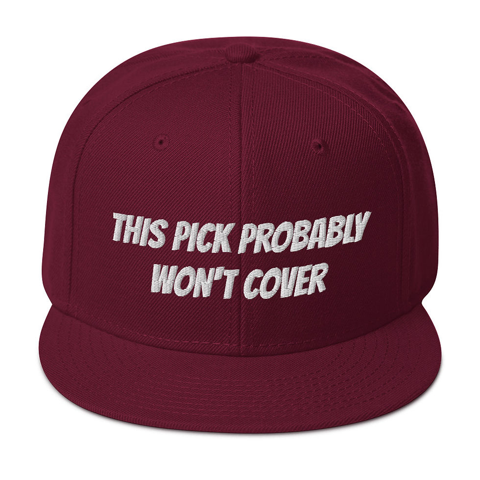 Thumbnail: This Pick Won't Cover - Snapback Hat