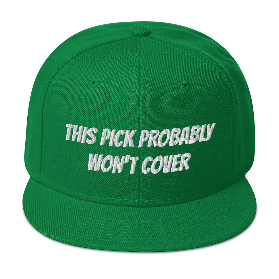 Thumbnail: This Pick Won't Cover - Snapback Hat
