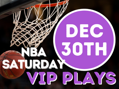 NBA Bets Saturday 12/30