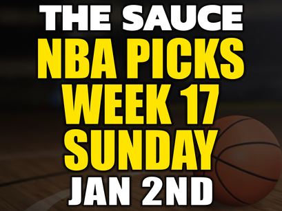 NBA Picks Sunday 1/2
