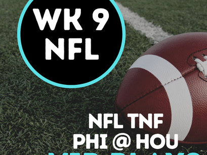 NFL TNF Picks Thursday 11/3