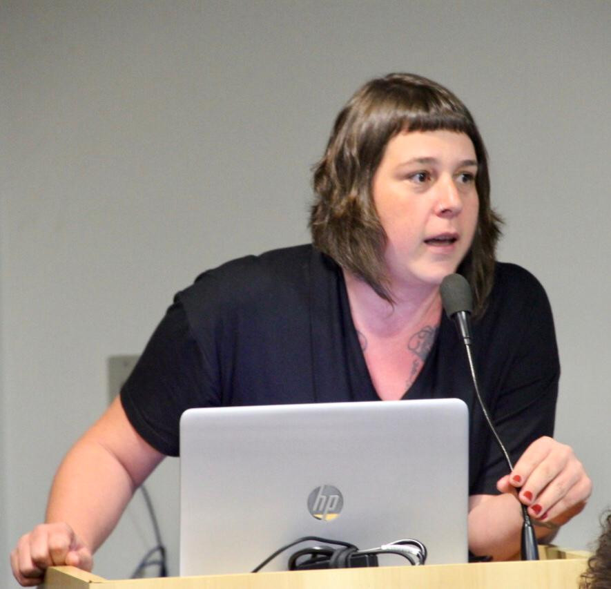 Patricia Pavanelli apresenta pesquisa MPT/IBOPE. Créditos: Giullia Perussetto.