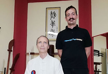 Shifu Costantino Valente and Jiaoshi Andrea