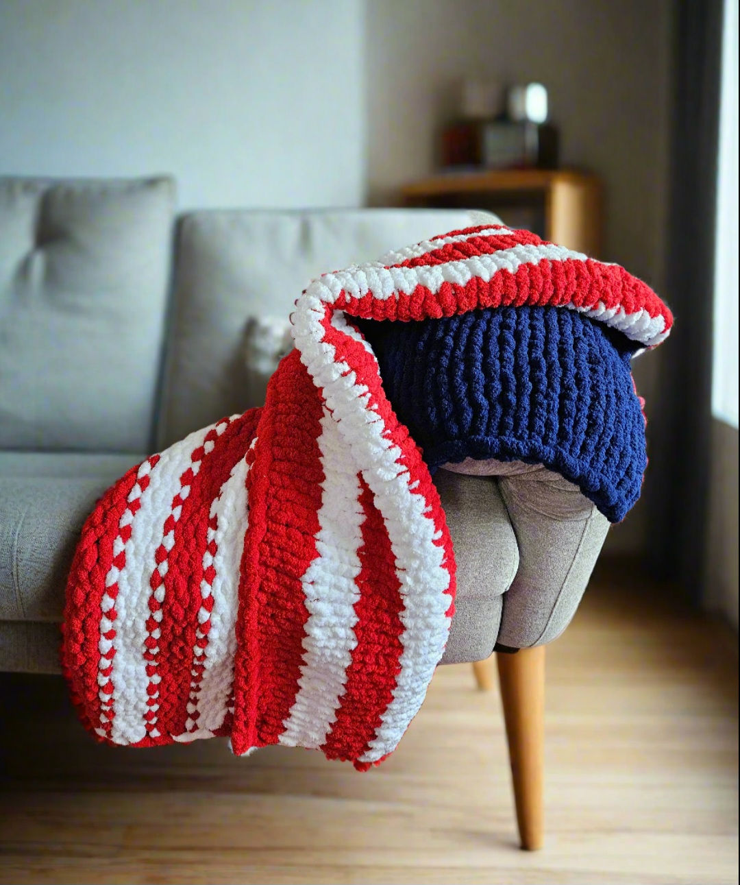 American Flag Blanket