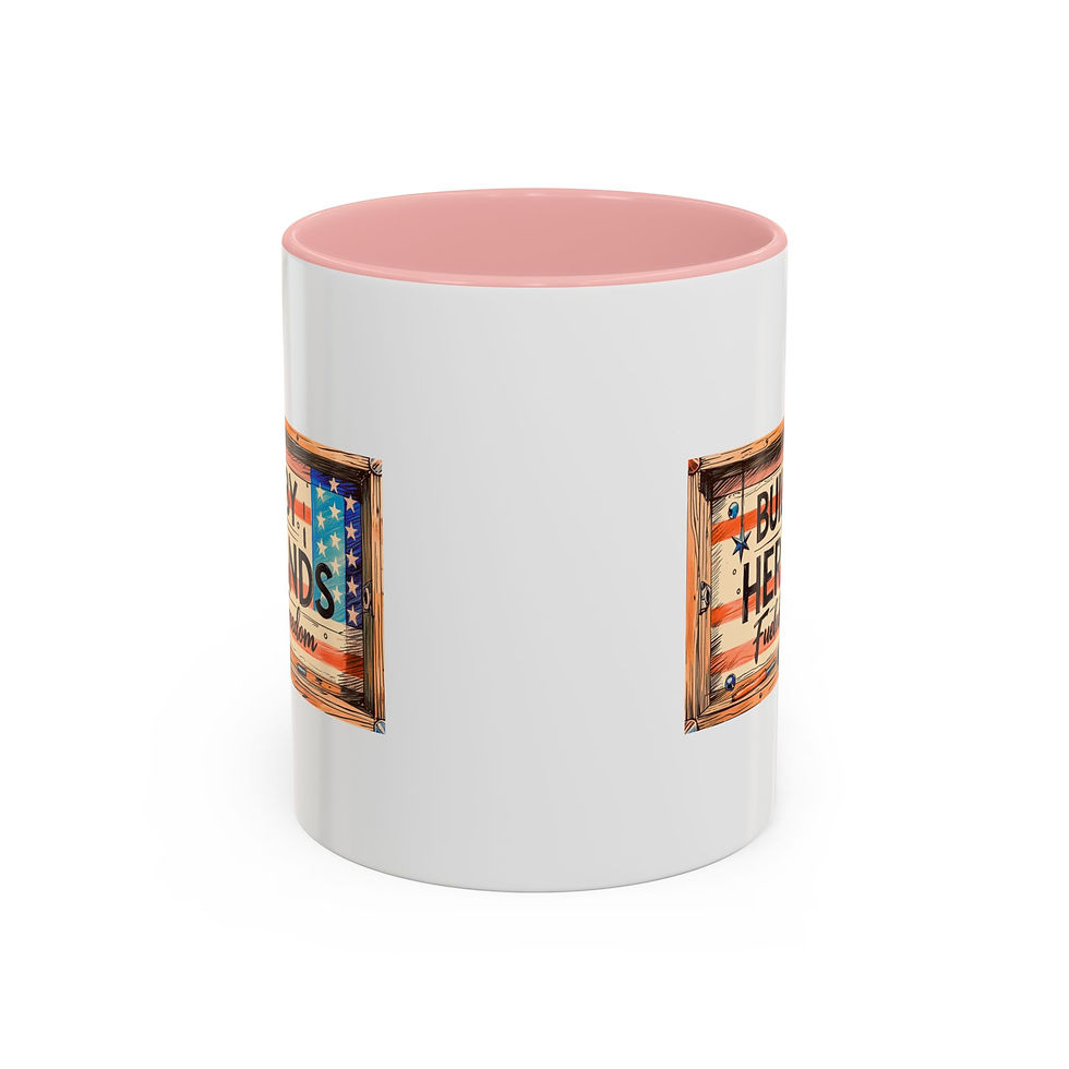 Thumbnail: Built by Her Hands Coffee Mug - Inspirational Gift, Rustic Home Decor