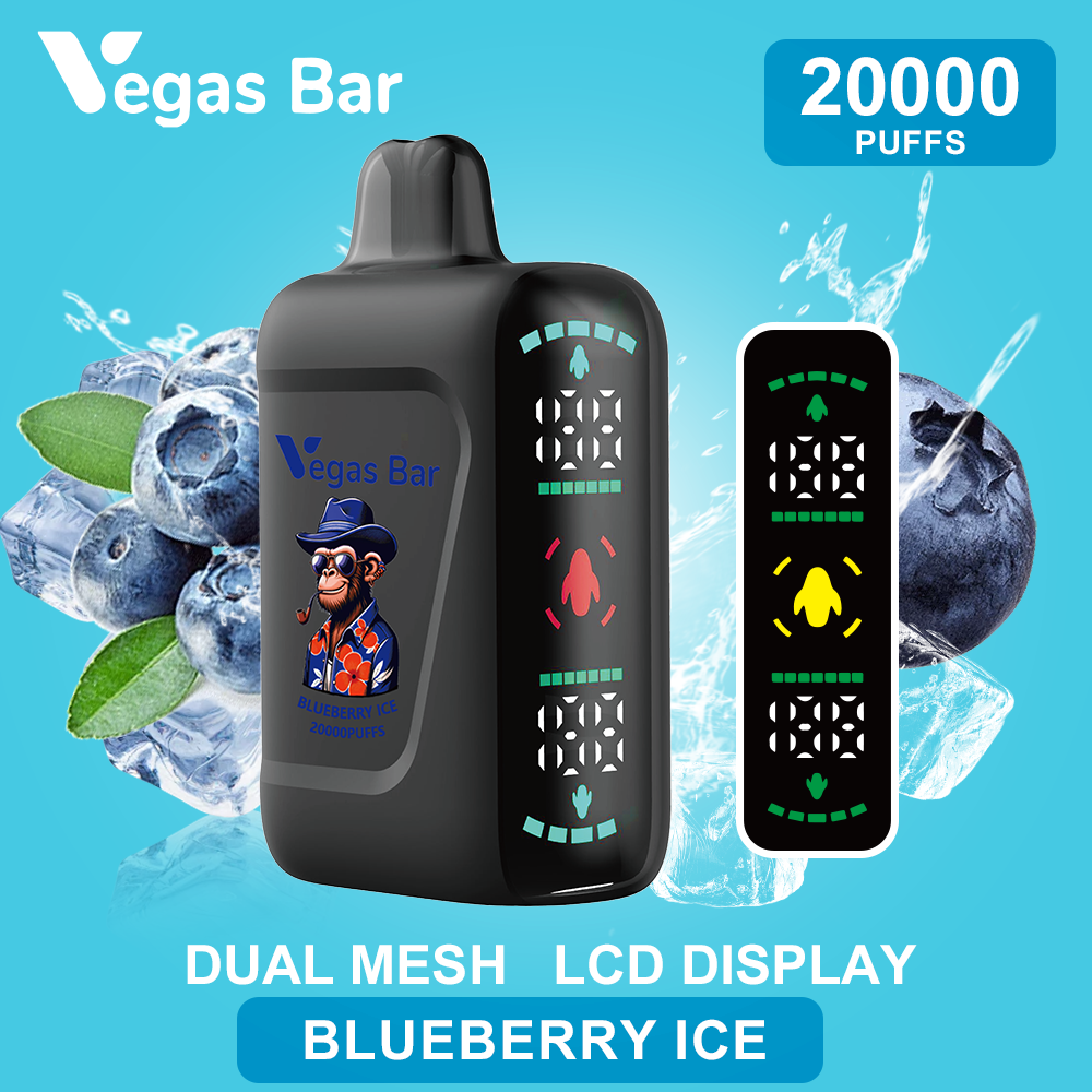 Vegas Bar 20000Puffs Blueberry Ice
