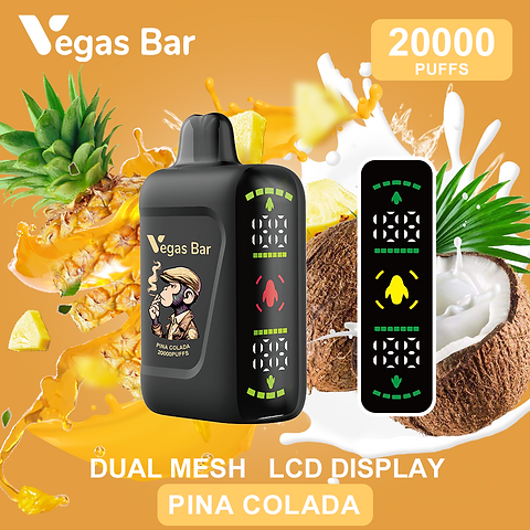 Vegas Bar 20000Puffs Pina Colada | Vegas Bar Vape Flavo Vegas Bar 20000Puffs Pina Colada | Vegas Bar Vape Flavo