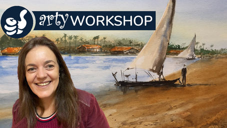 Workshop: A Coastal Scene in Ceará State with Lilian Arbex