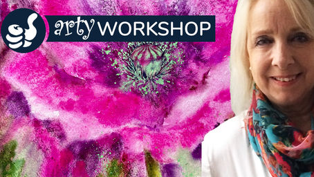 Workshop: Mixed medium poppy with Jane Betteridge