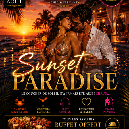 Sunset Paradise : la soirée qui lance votre été au Bilitis