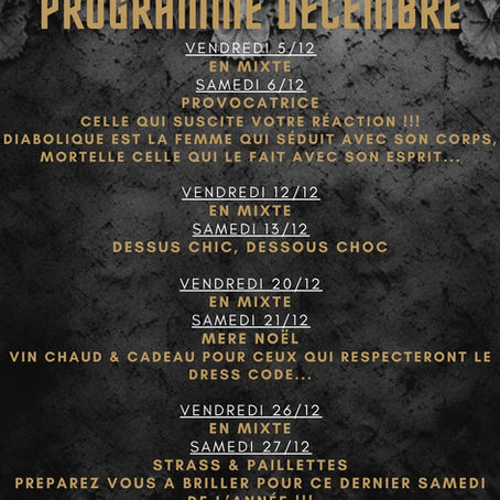 PROGRAMME DECEMBRE 2025