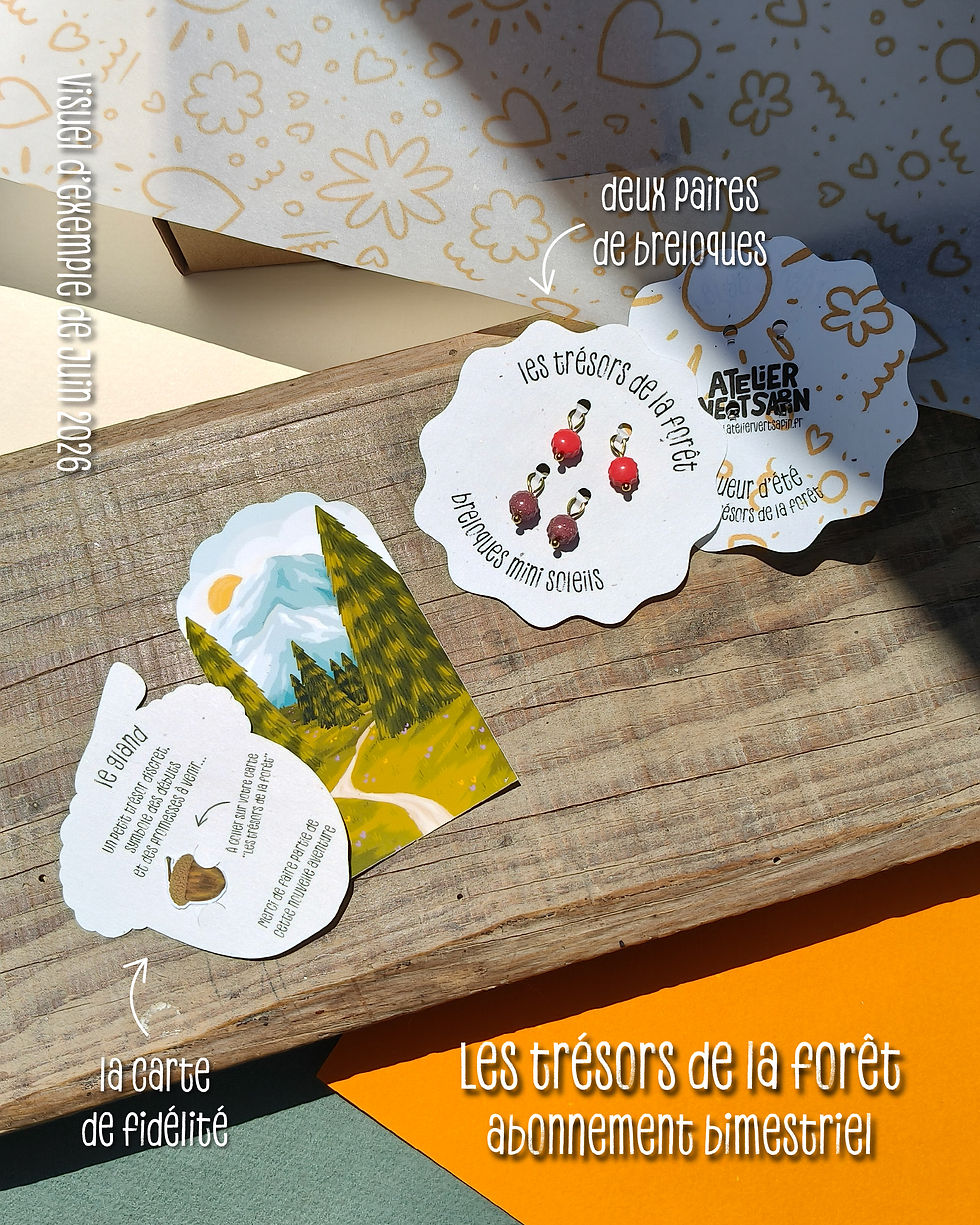 Abonnement breloques - mini soleil édition juin 2026