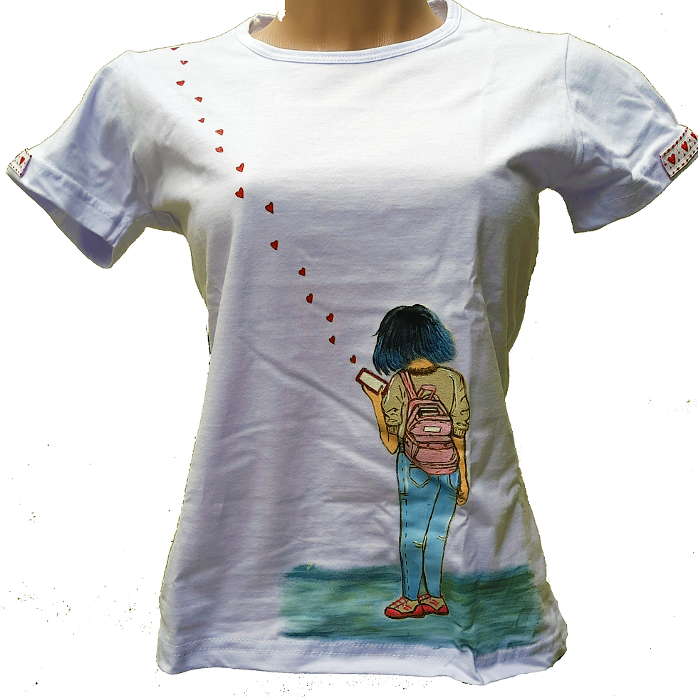 Miniatura: Camiseta - "O amor está no ar"