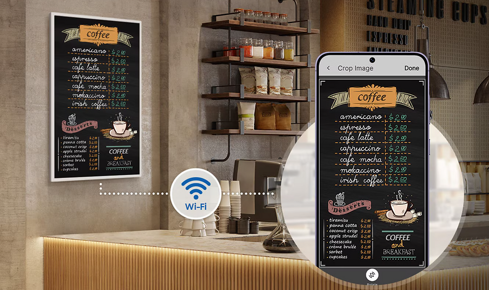 Use E-paper Alongside Your Digital Signage Content!