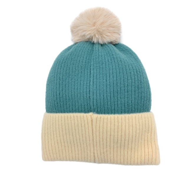 Thumbnail: ZC Cove Winter Ribbed Knit Beanie Lvse