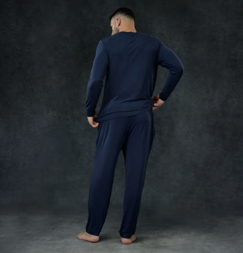 Thumbnail: ZC Men's Pajama Set Storm