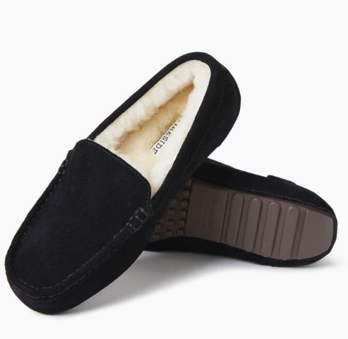 Thumbnail: ZC Women's Fireside by Dearfoams Mel Genuine BLACK