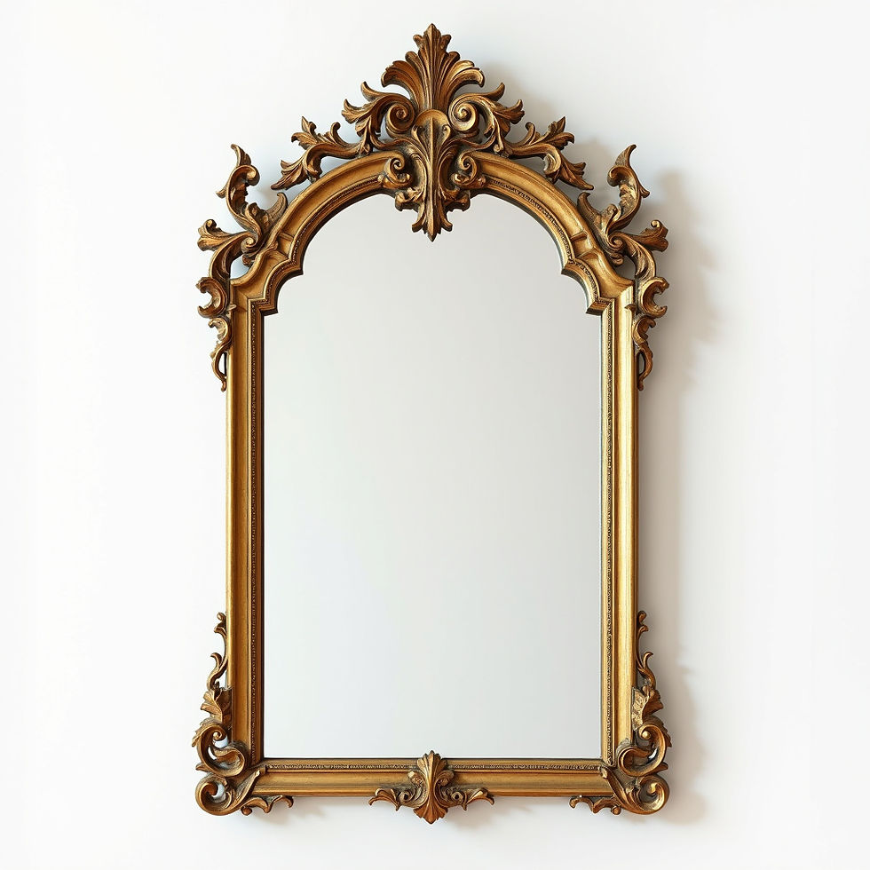 Ornate Gilt Mirror