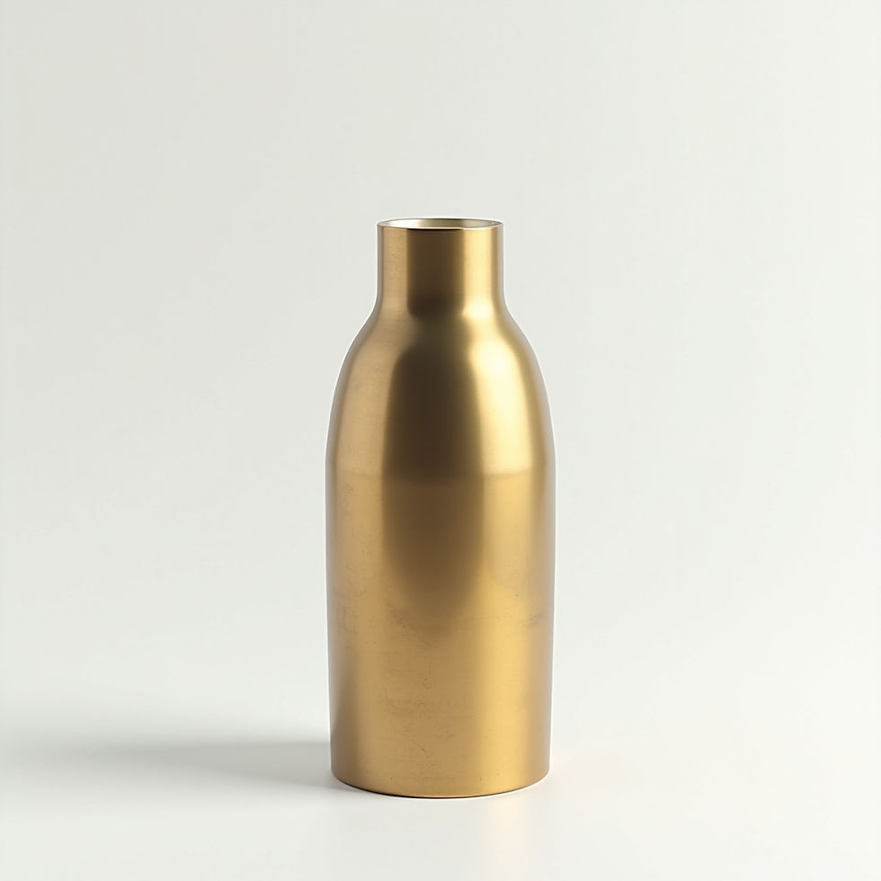 Antique Brass Vase