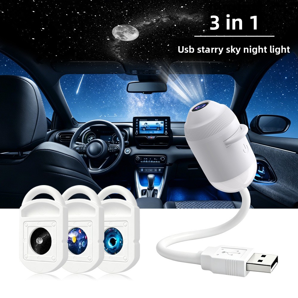 USB Starry Sky Projection Atmosphere Light view 5