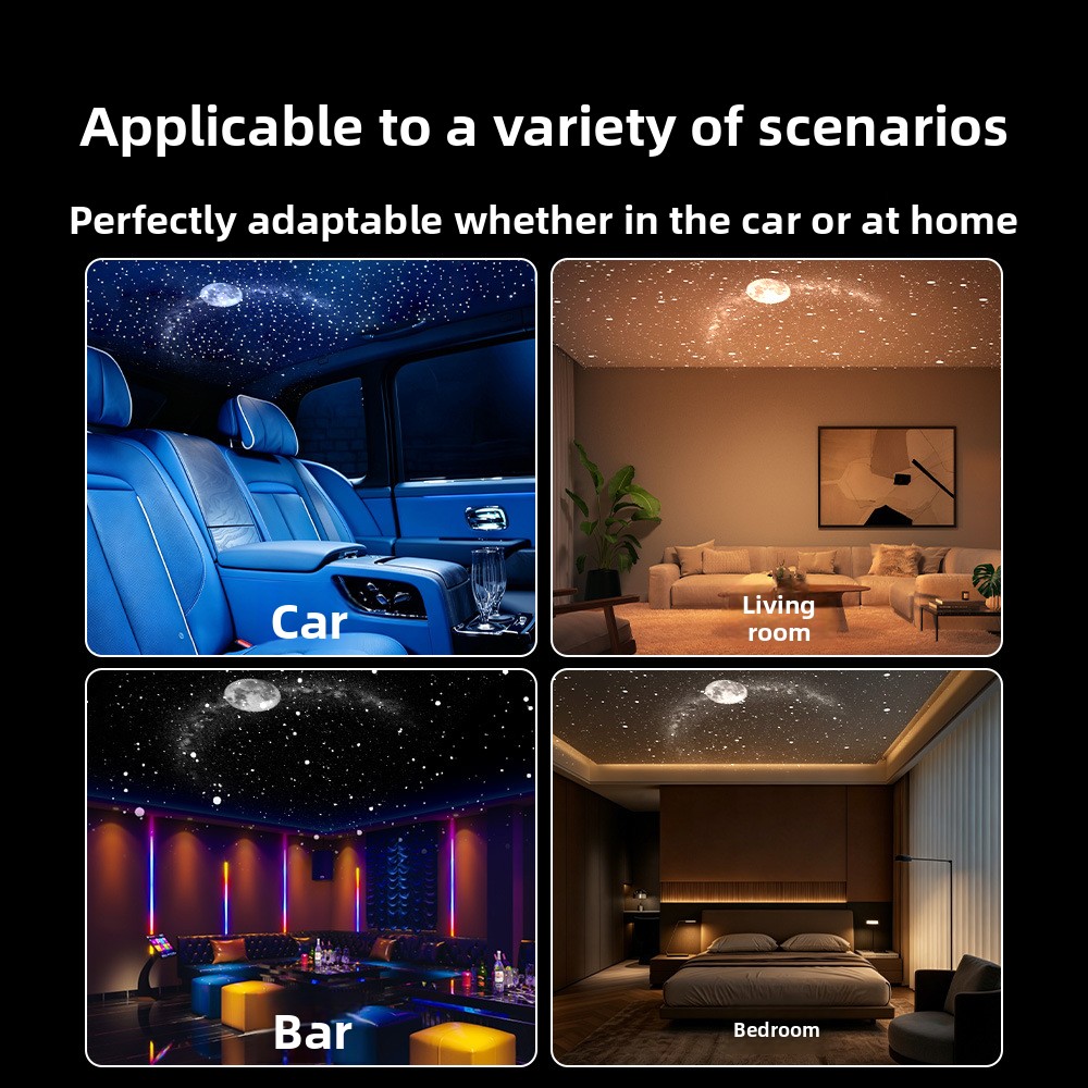 USB Starry Sky Projection Atmosphere Light view 3