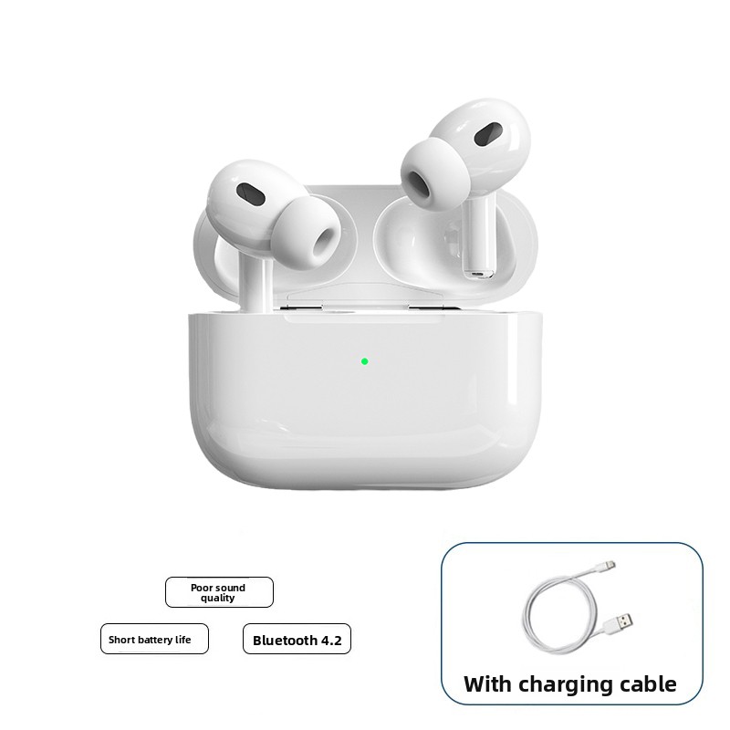 Pro Wireless Bluetooth Earbuds with ANC and Charging Case view 7