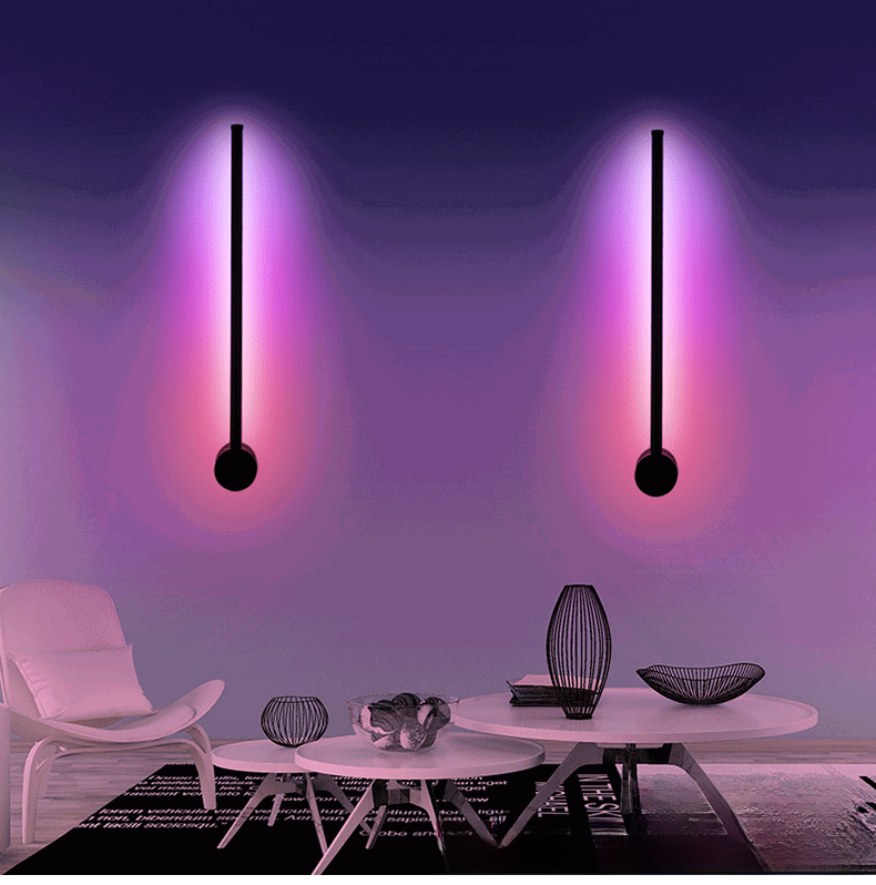 Thumbnail: Modern RGB Touch Control LED Wall Light